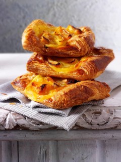 Danish apricot pastries