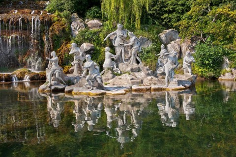 The Diana and Actaeon Fountain at the feet of the Grand Cascade