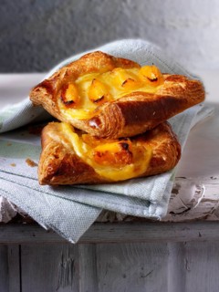 Danish apricot pastries