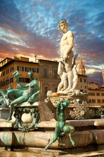 The Fountain of Neptune by Bartolomeo Ammannati