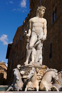 The Fountain of Neptune by Bartolomeo Ammannati