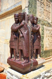 The Tetrach Statues of the Emperor Diocletian and his co-Emperor Maximian
