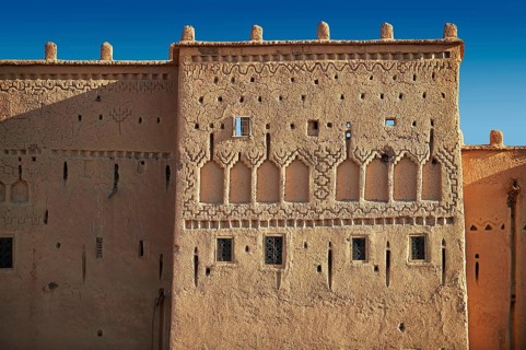 Mud brick Kasbah of Taourirt