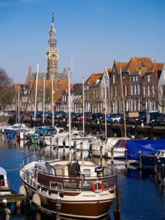 Sailing boats in the marina