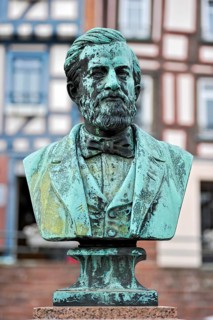Bronze bust