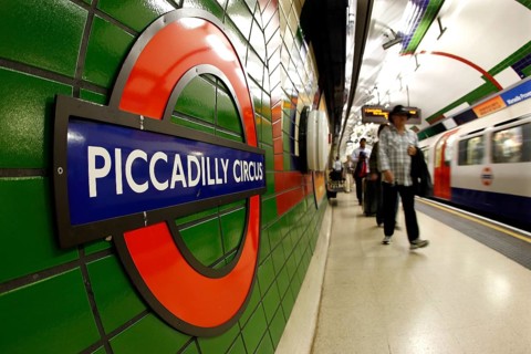 Piccadilly Circus underground station