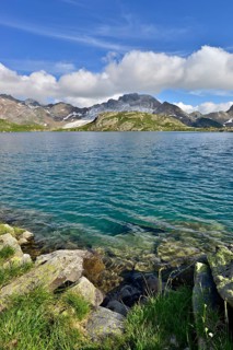 Grosser Schwarzsee lake or Lago Nero