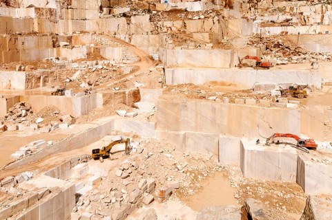 Marble quarry