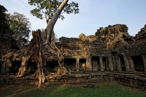 Buddhist temple complex of Preah Khan
