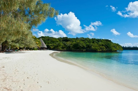 White sand beach