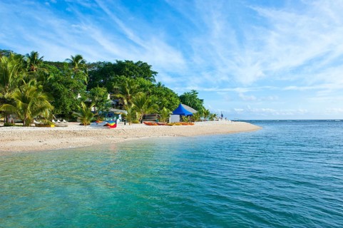 Sandy beach