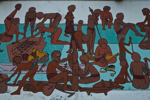 Pacific wall painting