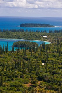 Overlooking the Ile des Pins