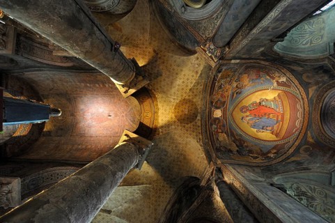 Decorated ceiling