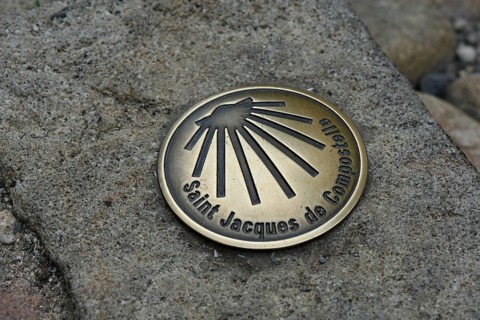 Marker for the Way of St. James