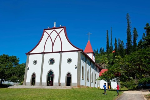 The Christian church of Vao