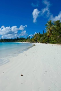 White sand beach