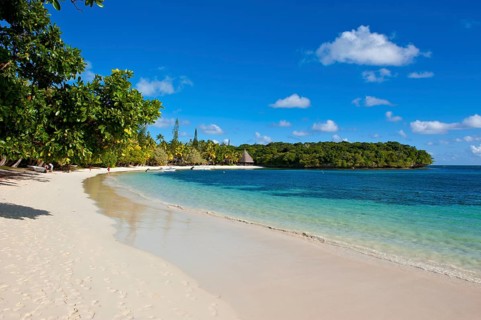 White sand beach