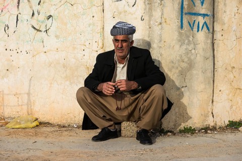 Old Kurdish man