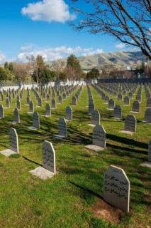Graves on Halabja cemetery