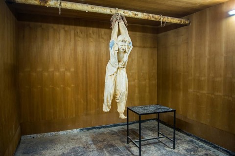 Tortured puppet in the Amna Suraka or Red Security Museum