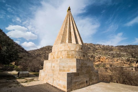 Conical roof of the tomb of Sex Adi
