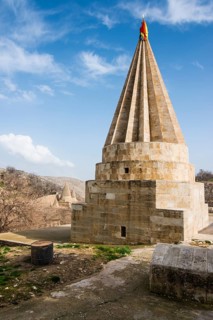 Conical roof of the tomb of Sex Adi
