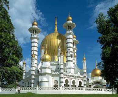 Ubudiah Mosque built in a Moorish style