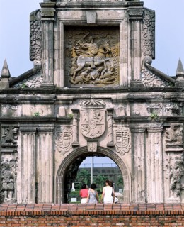 Main gate of Fort Santiago