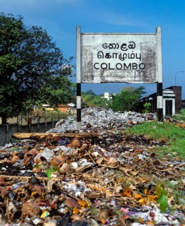 Town sign of Colombo