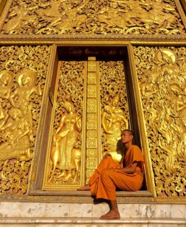 Golden reliefs