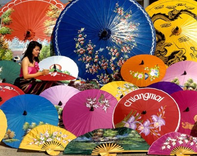 Parasol painting
