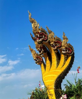 Five-headed Naga serpent