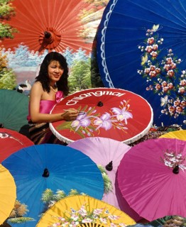 Parasol painting