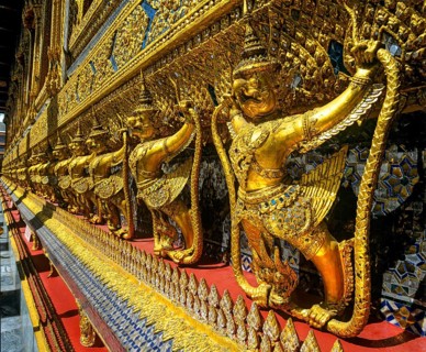 Gilded Garudas