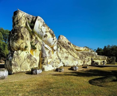 Reclining Buddha of Wat Lokaya Sutharam or Wat Lokayasutha