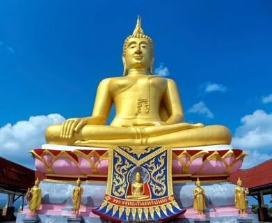 12m high Big Buddha statue