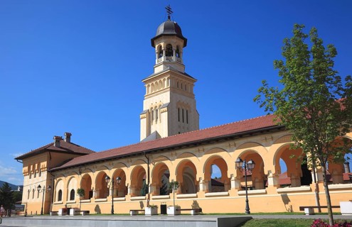 Gate tower the Coronation Church of the Romanian Orthodox Church