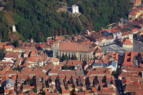 Cityscape of Brasov