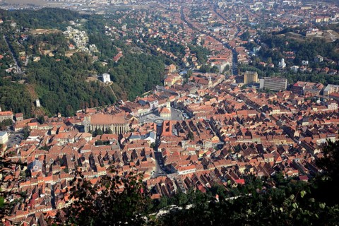Cityscape of Brasov