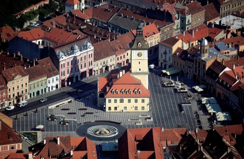 Historic Center of Brasov with former Townhall