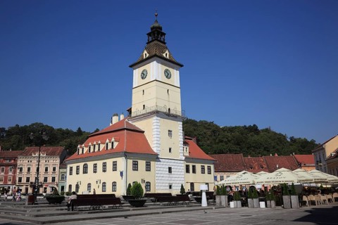 Old Town Hall on the market square or PiaÈ›a Sfatului
