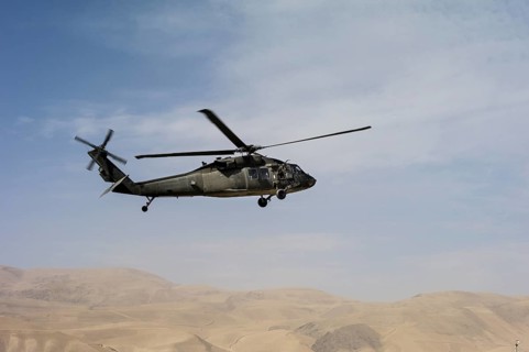 Blackhawk helicopter from the U.S. Air Force