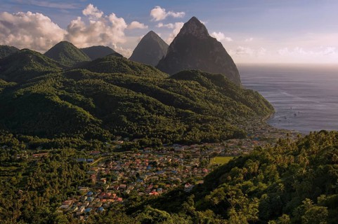 Gros Piton and Petit Piton
