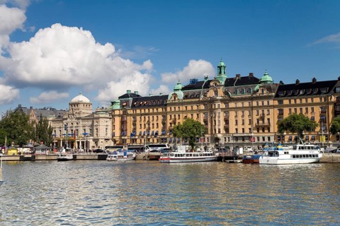 Strandvagen with Kungliga Dramatiska Teatern