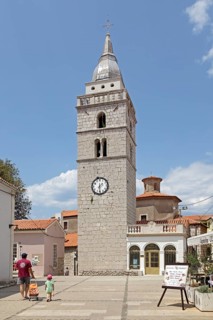 Market square of Omisalj