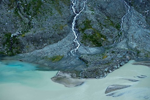 Glacial lake at Mt Grossglockner