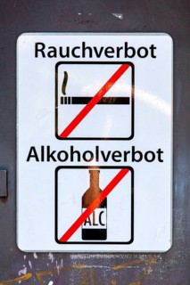 Sign 'Rauchverbot
