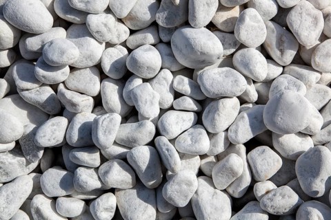 Carrara marble gravel