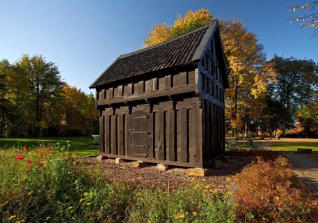 A historic barn for storing oats